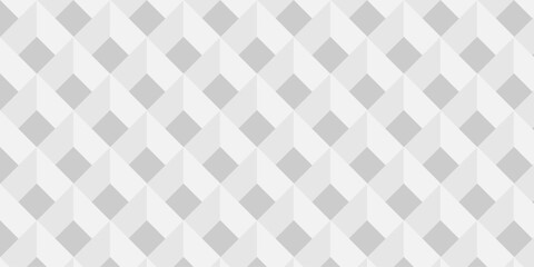Fototapeta premium Vector structure box minimal white abstract cube. paper square wall texture. geometric tile hexagon mosaic wall grid wallpaper. minimal geometric block cube isometric mosaic background.
