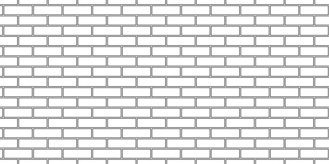 Obraz premium Masonry isolated square brickwork wall block white concrete stucco wallpaper design.