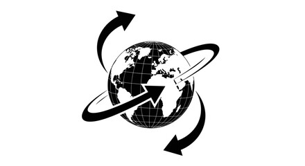 Global business network and communication concept illustration. © Wa