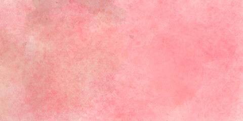 Grunge paper watercolor beautiful paint pink texture background. watercolor pink wall decoration background.
