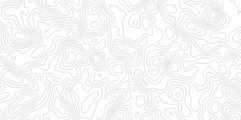 Minimal topography map area wallpaper. vector topo paper lines. Topographic contour lines grid map pattern. Geographic mountain relief. Contour hiking design. © MdLothfor
