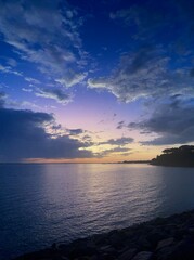 Obraz premium sunset over the sea