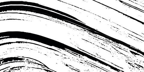 Obraz premium Abstract black and white woodgrain grunge texture background with bold organic curved lines aesthetic creates a bold, modern look suitable for background art.