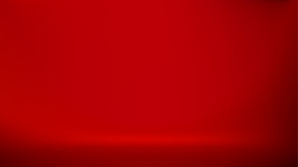 Obraz premium Gradient red bg limbo backdrop. Minimal studio wallpaper. Smooth silk