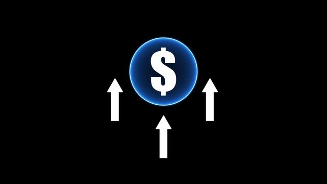 dollar increases icon,dollar increases icon,