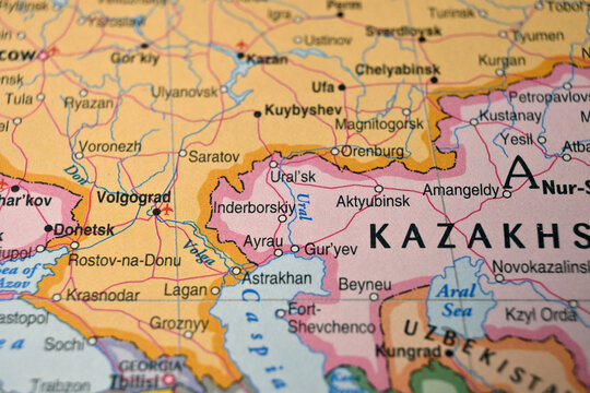 Defocused World Map Background Showing Oral Location Geography and Travel Concept