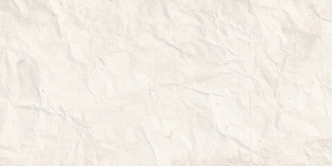 Fototapeta premium Beige crumpled paper background with a textured wrinkled style adds a vintage rustic feel paper texture background vector. 