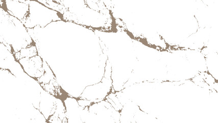 Obraz premium Marble texture with brown veins on white background