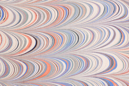 Traditional Turkish marbled paper artwork background