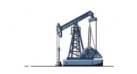 Oil Pump Jack Machinery.