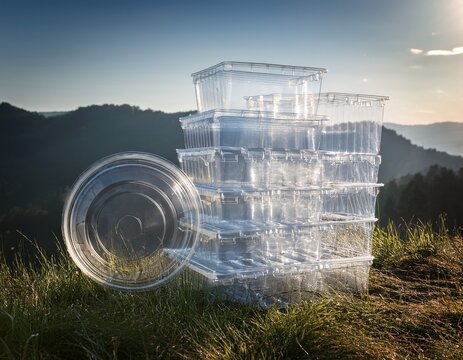 transparent pla packaging for sustainable storage