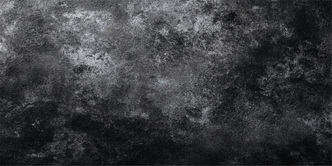 Obraz premium Black and white abstract background with a dark grey grunge texture on a rough vintage concrete wall pattern for a weathered stone surface backdrop
