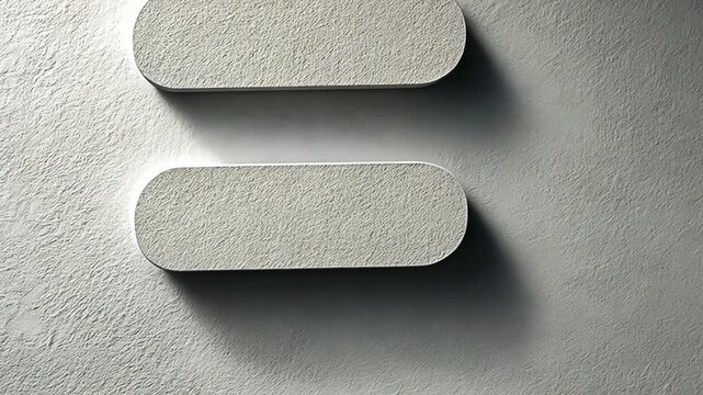 Abstract design showcasing textured surfaces with geometric shapes