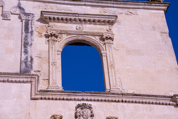 Obraz premium In Lecce, in the heart of Puglia in southern Italy, light turns stone into gold and every Baroque corner glows with warmth.