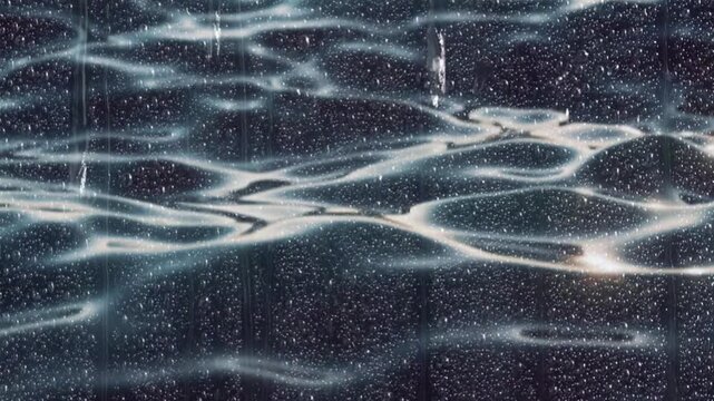 abstract light background Ocean greenhouse rain