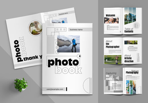 Multipurpose Photo Book Design Template