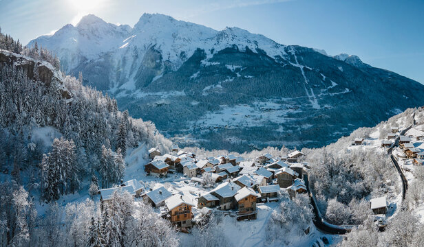 Village de la Masure en Savoie Tarentaise