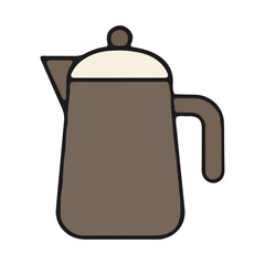 Fototapeta premium Coffee Pot Icon