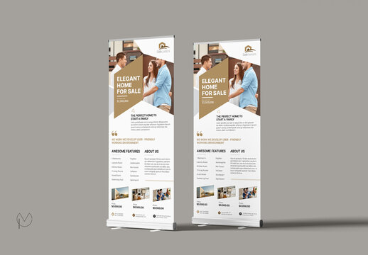 Real Estate Roll Up Banner