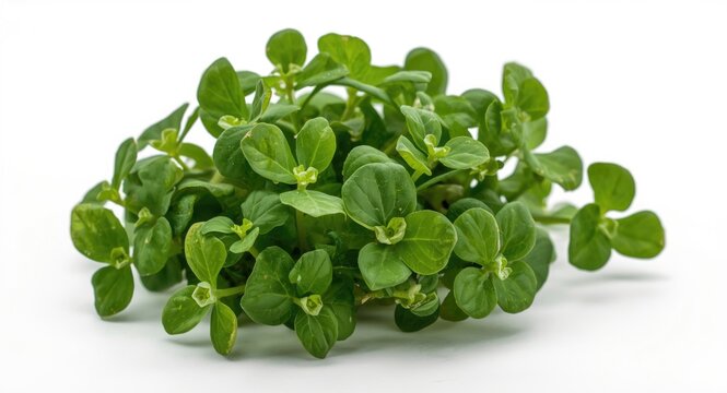Bacopa monnieri plant cutting collected for herbology research