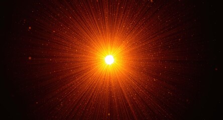 Fototapeta premium Bright flame burst texture filled with warm radiant glow