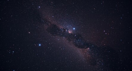 Fototapeta premium AI enhanced visuals of star formation zones and gas masses in distant cosmic region