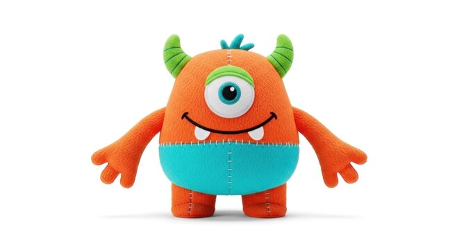 funny monster cartoon