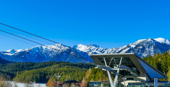 Seilbahnstation Zugspitzbahn Grainau
