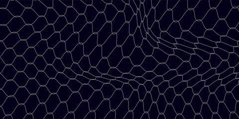 Mesh texture for fishing nets. Seamless pattern for sportswear or soccer goal, volleyball net, basketball hoop, hockey, athletics. Abstract net background for sports © MUHAMMAD