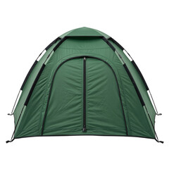 Green dome camping tent for outdoor adventure © BTG