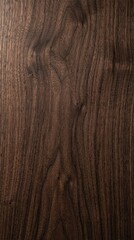 Naklejka premium Abstract dark brown wood grain texture background with vertical grain patterns, natural material surface for design
