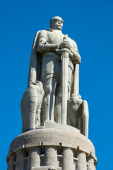 Fototapeta premium Bismarck-Denkmal in Hamburg