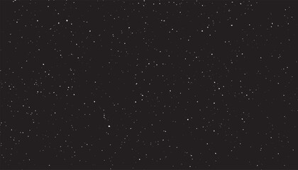 Obraz premium Realistic snowfall, fine small white powder snow specks vector background.