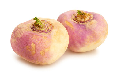 turnip path isolated on white