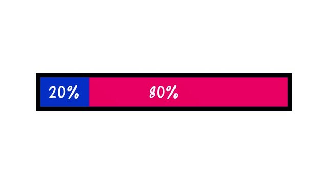 The Pareto Principle or 80 20 rule infographics, Business and Sales, Time Management, Productivity