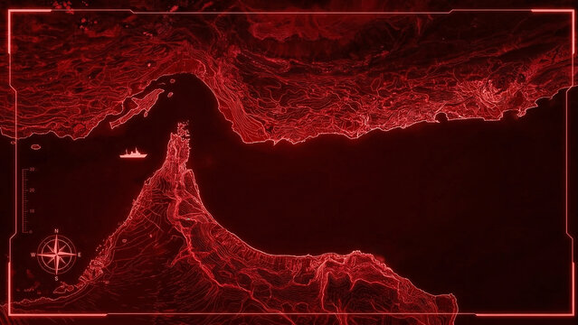 Strait of Hormuz Map