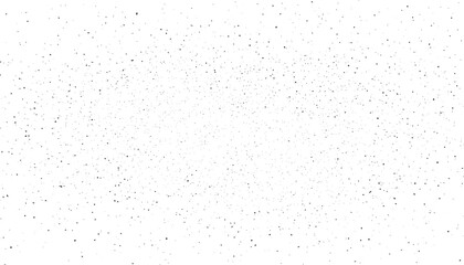 Realistic night sky filled with countless sharp pinprick stars vector background. Random distribution of tiny pure white dots against a solid black.  © PanzaDesign