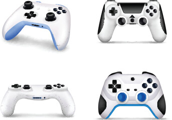 Modern video game equipment for esports and gaming blog vector © Buddhadeb