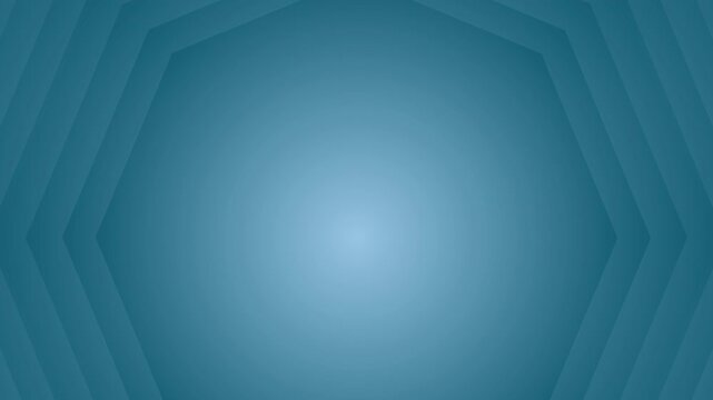 corporate teal blue octagonal frame borders tunnel formed of dark red textured layers rotating & spinning in opposite directions 4K animation with copy space for titles or graphics