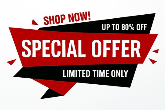 Exciting limited-time special offer with massive discounts up to 80 percent