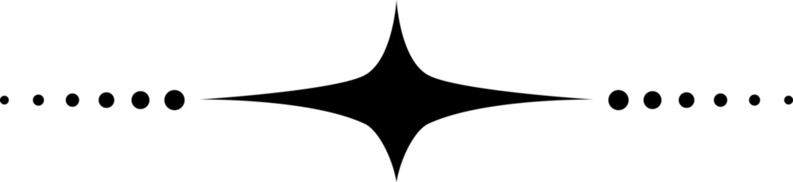 Star Dots Divider