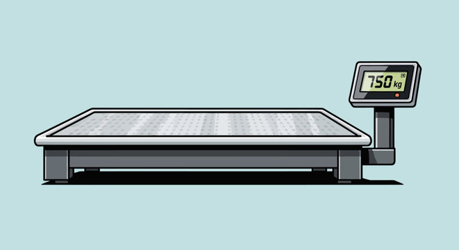 Digital bathroom scale device.