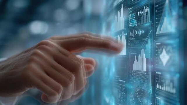 Data analysis analytics business finance statistics dashboard technology digital touchscreen innovation futuristic interface digital data analytics dashboard business chart financial graph