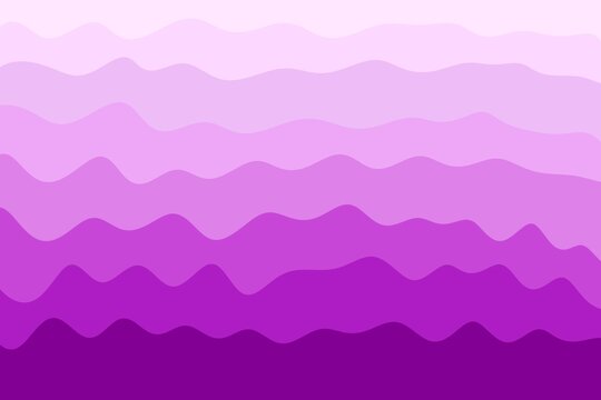 Abstract of pink wave, light to dark. 