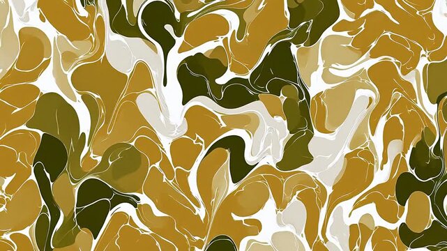 Abstract pattern of organic shapes