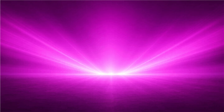 An abstract purple background with bright rays and flowing lines creates a colorful vector illustration featuring violet energy waves and glowing star texture for a modern motion design wallpaper