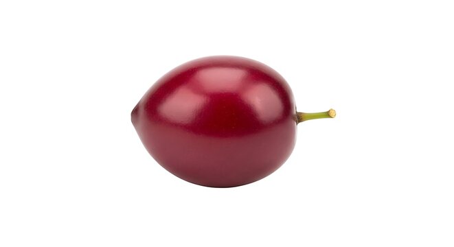 Fresh Red Damson Plum Fruit