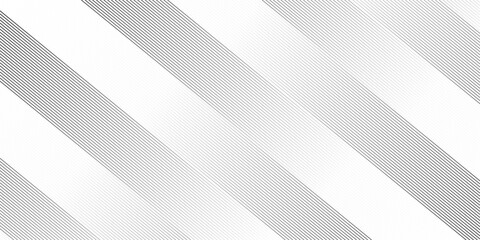 Fototapeta premium Minimal abstract diagonal line pattern featuring thin parallel gray stripes on a light neutral background with subtle gradient fade for clean modern geometric design.