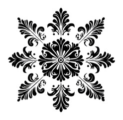 Fototapeta premium PNG Greek floral ornament art graphics pattern.