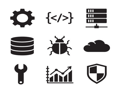 Stunning Developer Dashboard Icon Pack for Software Projects